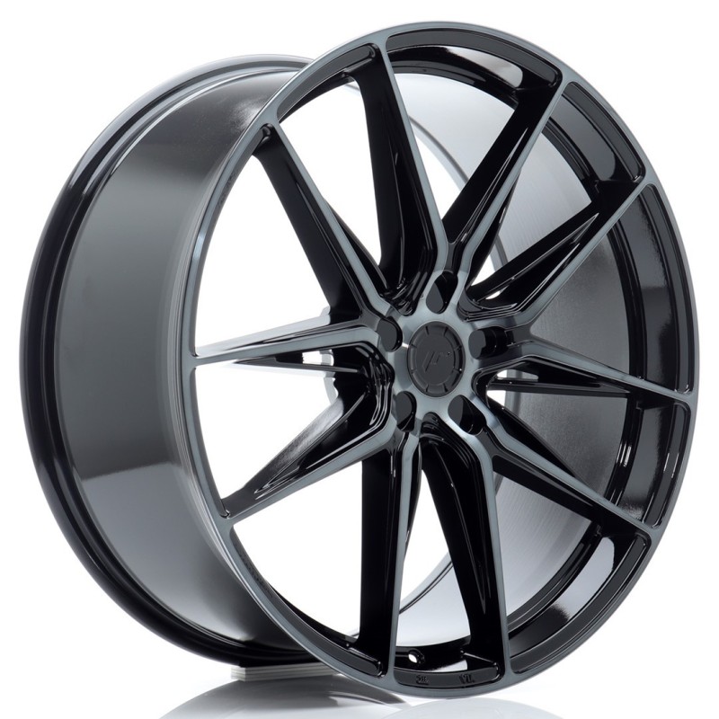 Japan Racing JR-44 22x9.5" (5 hole custom PCD) ET15-40, Gloss Black, Tinted Face