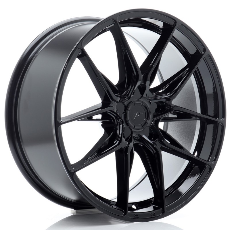 Japan Racing JR-44 18x8.5" (5 hole custom PCD) ET20-48, Gloss Black