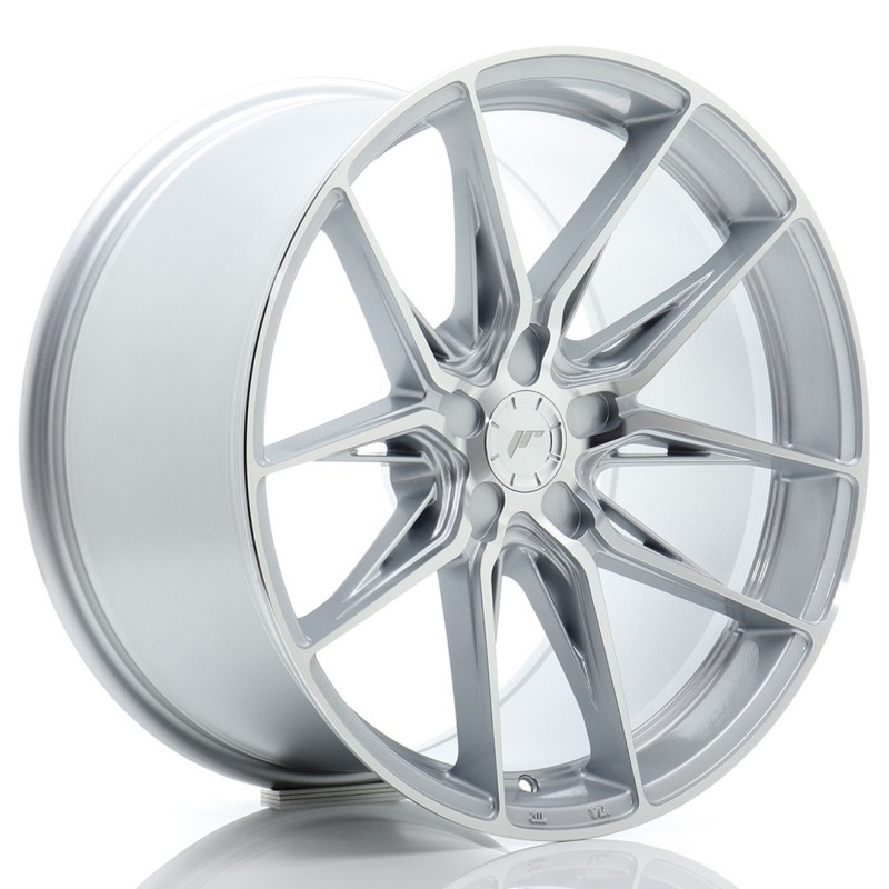 Japan Racing JR-44 19x10" (5 hole custom PCD) ET15-45, Machined Silver