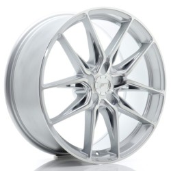 Japan Racing JR-44 19x8.5" (5 hole custom PCD) ET20-45, Machined Silver