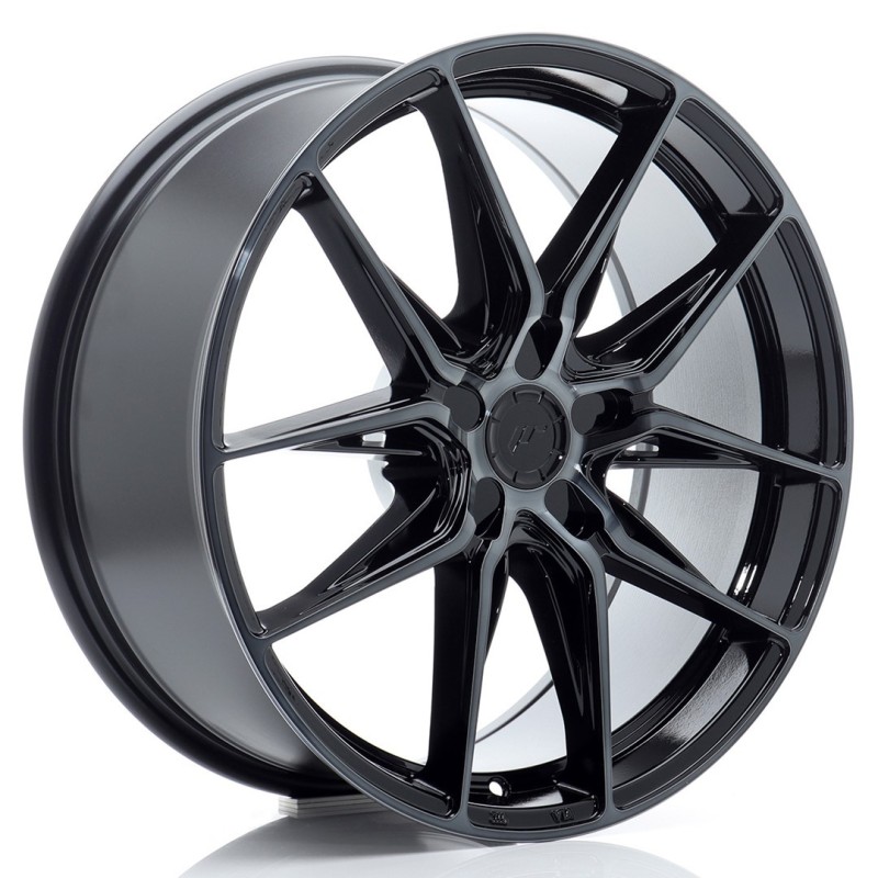 Japan Racing JR-44 19x9" (5 hole custom PCD) ET20-51, Gloss Black, Tinted Face