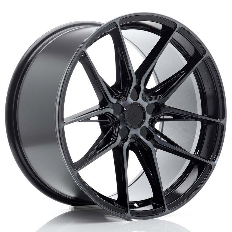 Japan Racing JR-44 19x9.5" (5 hole custom PCD) ET20-40, Gloss Black, Tinted Face
