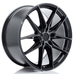 Japan Racing JR-44 20x8.5" (5 hole custom PCD) ET20-45, Gloss Black, Tinted Face