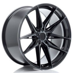 Japan Racing JR-44 21x10.5" (5 hole custom PCD) ET15-40, Gloss Black, Tinted Face