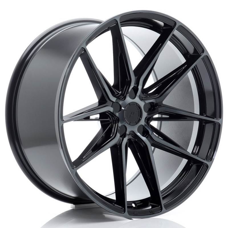 Japan Racing JR-44 21x10.5" (5 hole custom PCD) ET15-40, Gloss Black, Tinted Face