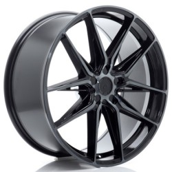 Japan Racing JR-44 21x9.5" (5 hole custom PCD) ET20-45, Gloss Black, Tinted Face