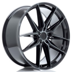 Japan Racing JR-44 22x10" (5 hole custom PCD) ET20-46, Gloss Black, Tinted Face