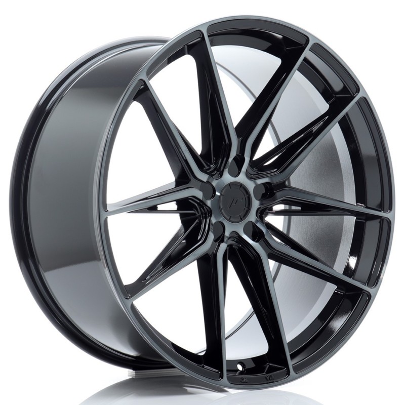 Japan Racing JR-44 22x10.5" (5 hole custom PCD) ET10-40, Gloss Black, Tinted Face