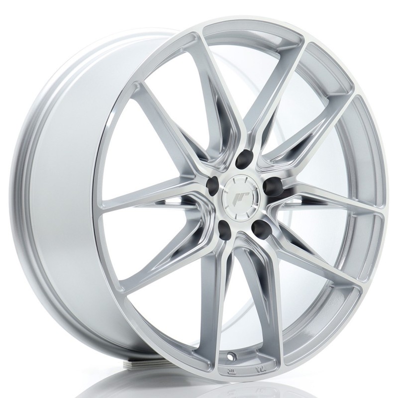 Japan Racing JR-44 19x8.5" 5x112 ET45, Machined Silver