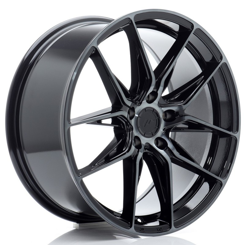 Japan Racing JR-44 18x8.5" 5x112 ET45, Gloss Black, Tinted Face