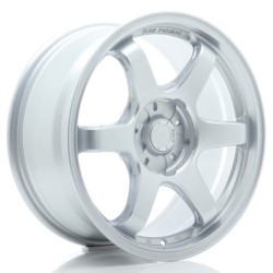 Japan Racing SL-03 Super Light 17x8" (5 hole custom PCD) ET20-42, Silver