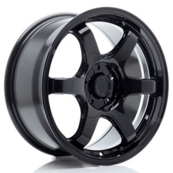 Japan Racing SL-03 Super Light 17x9" (5 hole custom PCD) ET32-50, Gloss Black