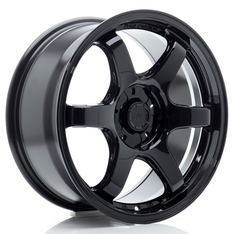Japan Racing SL-03 Super Light 17x9" (5 hole custom PCD) ET32-50, Gloss Black