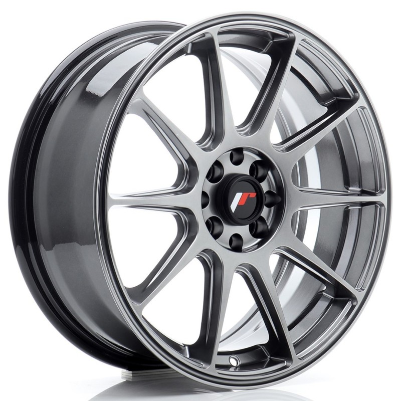 Japan Racing JR-11 17x7" 4x100/108 ET25, Hyper Black