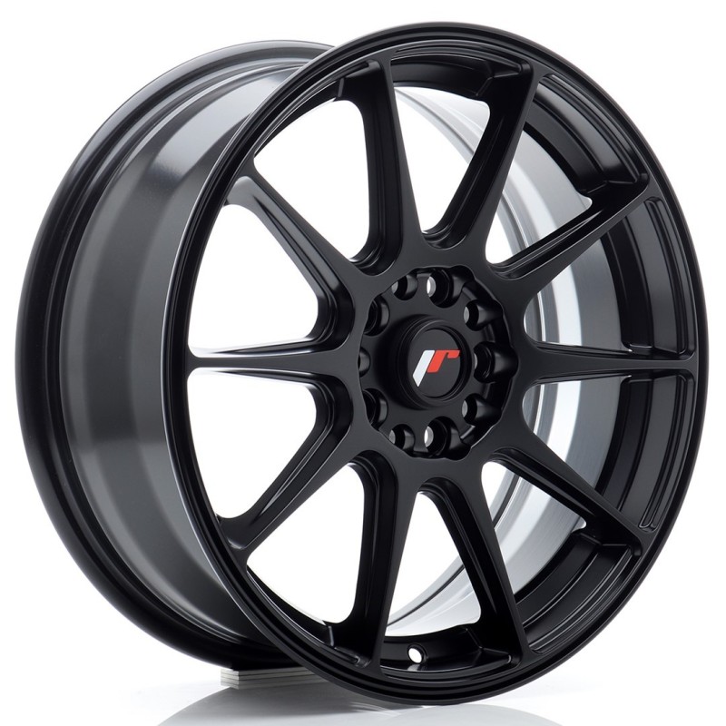 Japan Racing JR-11 17x7" 5x112/114.3 ET35, Flat Black