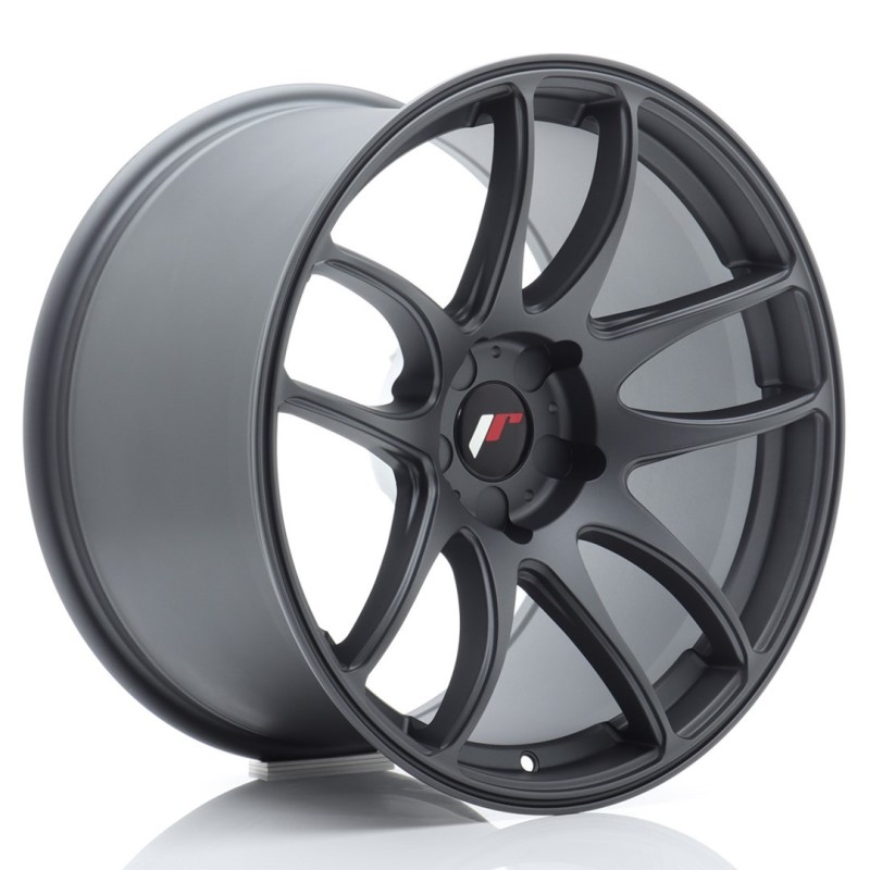Japan Racing JR-29 Extreme Concave 18x10.5" (5 hole custom PCD) ET15-28, Gunmetal