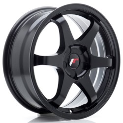 Japan Racing JR-3 17x7" (5 hole custom PCD) ET20-42, Flat Black