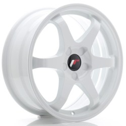 Japan Racing JR-3 17x7" (5 hole custom PCD) ET20-42, White