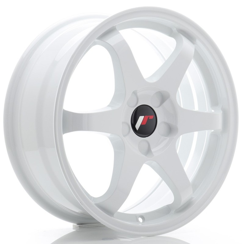Japan Racing JR-3 17x7" (5 hole custom PCD) ET20-42, White