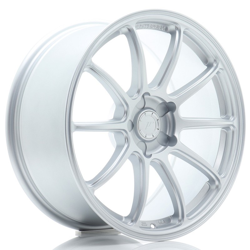 Japan Racing SL-04 Super Light 18x8" (5 hole custom PCD) ET20-35, Silver