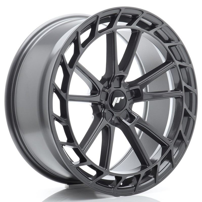 Japan Racing JR-45 21x9.5" (5 hole custom PCD) ET15-35, Hyper Gray