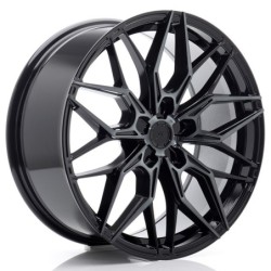 Japan Racing JR-46 19x8" (5 hole custom PCD) ET20-40, Gloss Black, Tinted Face