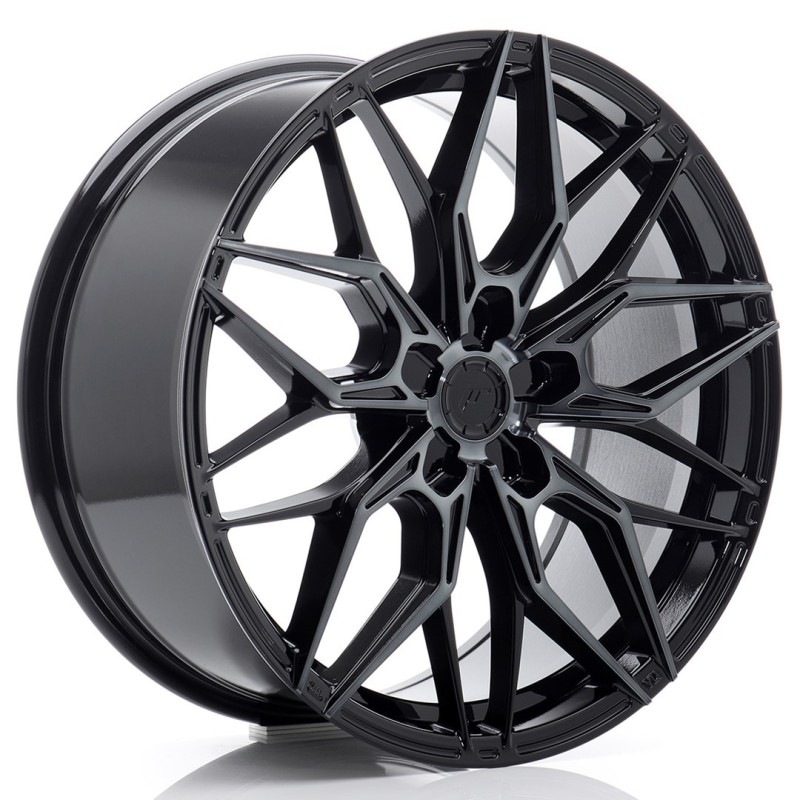 Japan Racing JR-46 19x8" (5 hole custom PCD) ET20-40, Gloss Black, Tinted Face