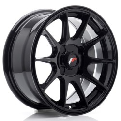 Japan Racing JR-11 15x7" (4 hole custom PCD) ET30, Gloss Black