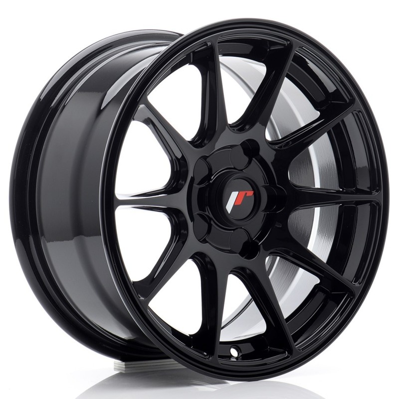 Japan Racing JR-11 15x7" (5 hole custom PCD) ET30, Gloss Black