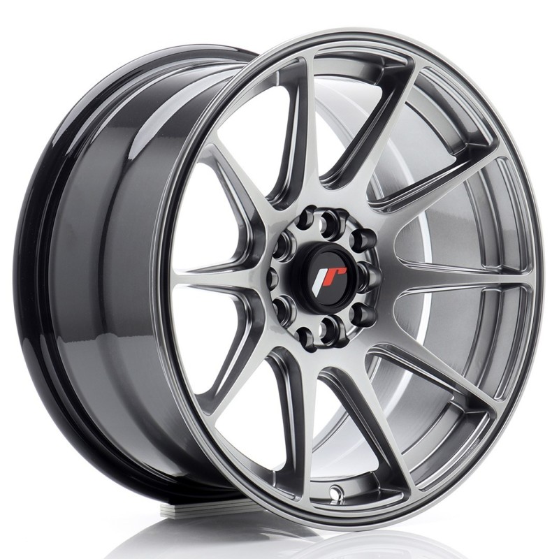 Japan Racing JR-11 16x8" 4x100/108 ET25, Hyper Black