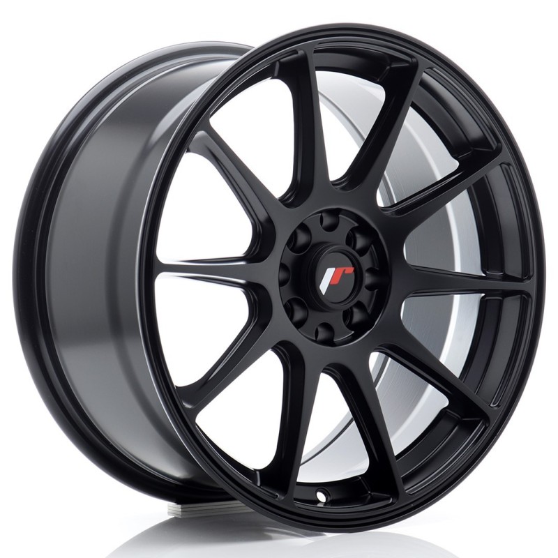 Japan Racing JR-11 17x8" 4x100/108 ET25, Flat Black