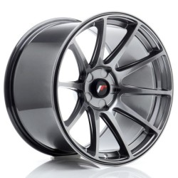 Japan Racing JR-11 Extreme Concave 18x10.5" (5 hole custom PCD) ET0-25, Hyper Black