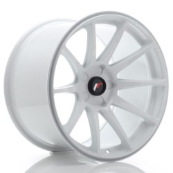 Japan Racing JR-11 Extreme Concave 18x10.5" (5 hole custom PCD) ET0-25, White