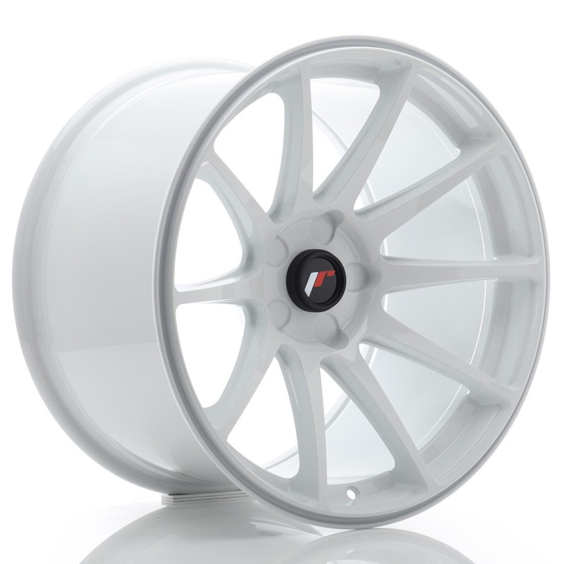 Japan Racing JR-11 Extreme Concave 18x10.5" (5 hole custom PCD) ET0-25, White