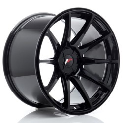 Japan Racing JR-11 Extreme Concave 19x11" (5 hole custom PCD) ET15-25, Gloss Black