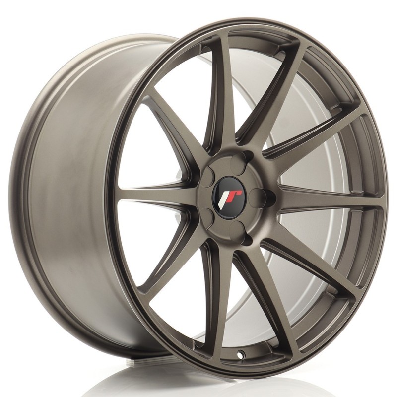 Japan Racing JR-11 Extreme Concave 20x10" (5 hole custom PCD) ET20-40, Bronze