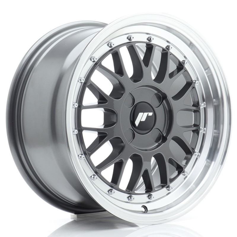 Japan Racing JR-23 16x8" (4 hole custom PCD) ET20-45, Hyper Gray