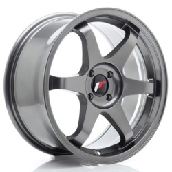 Japan Racing JR-3 17x8" 4x100 ET35, Gunmetal