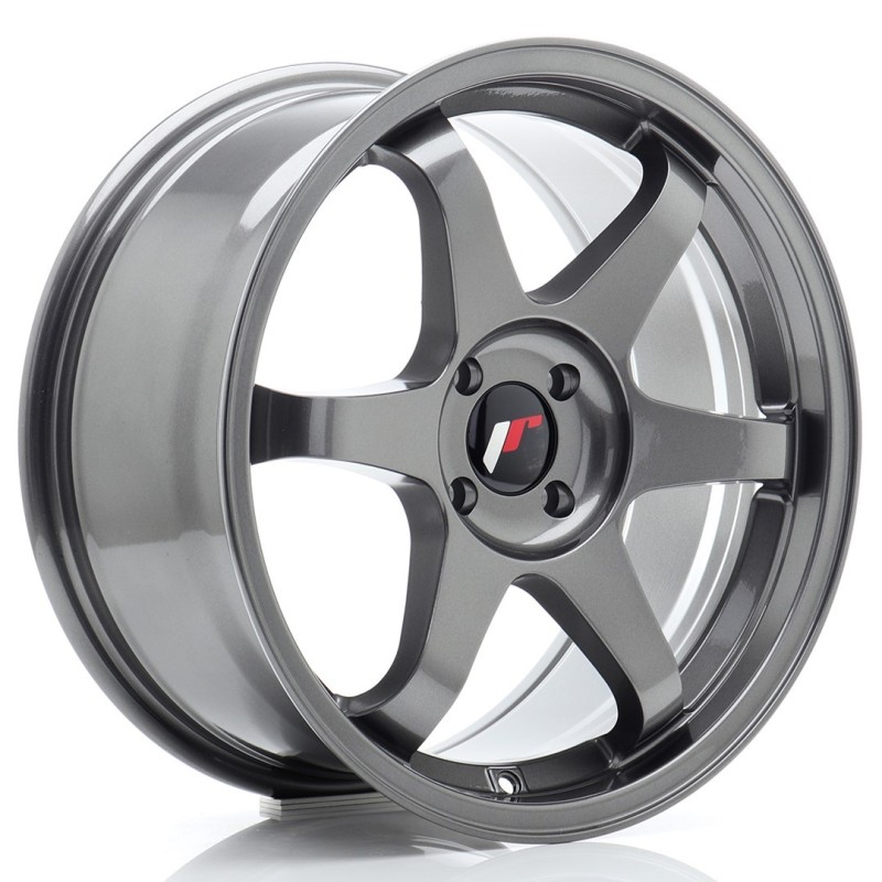 Japan Racing JR-3 17x8" 4x114.3 ET35, Gunmetal
