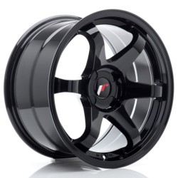 Japan Racing JR-3 Extreme Concave 17x9" (4 hole custom PCD) ET20-35, Gloss Black