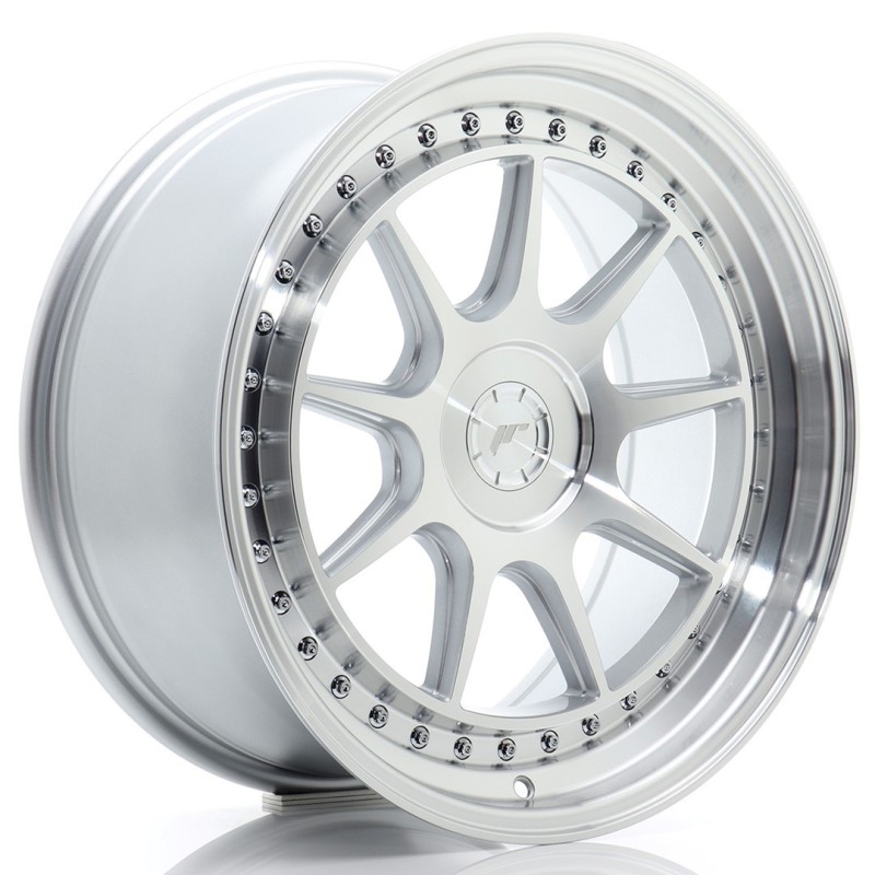 Japan Racing JR-47 18x8.5" (5 hole custom PCD) ET15-35, Silver