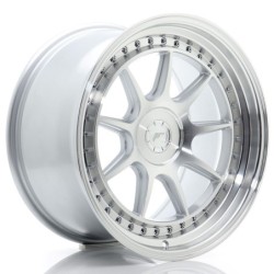 Japan Racing JR-47 18x9.5" (5 hole custom PCD) ET15-35, Silver
