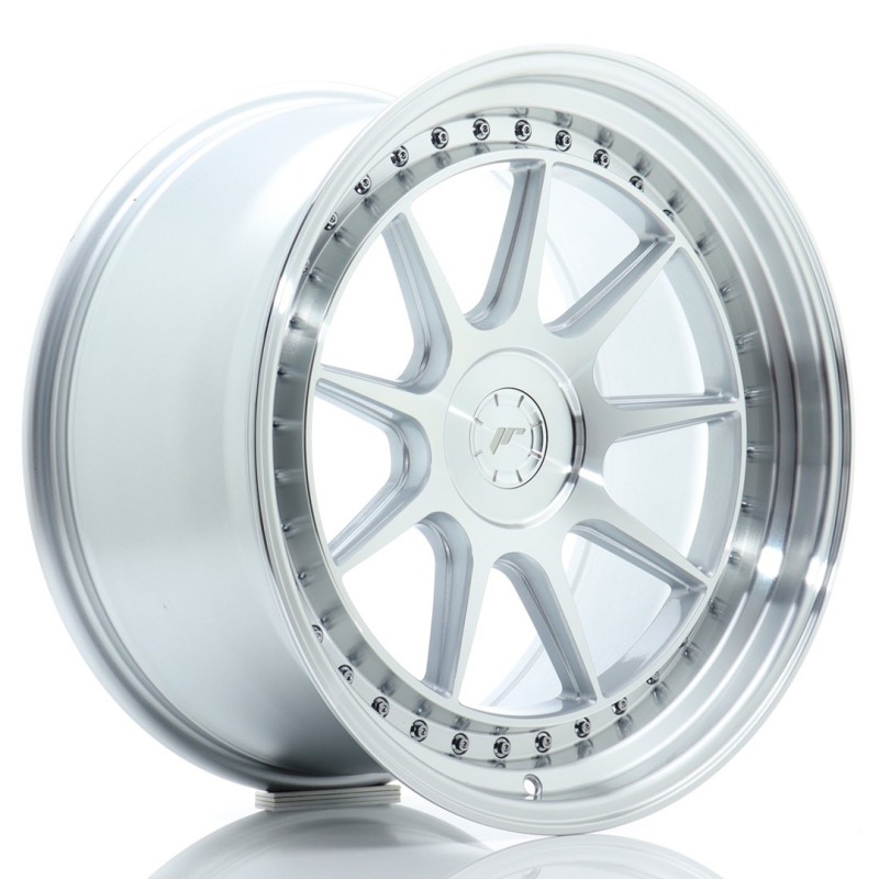 Japan Racing JR-47 19x10" (5 hole custom PCD) ET15-40, Silver