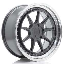 Japan Racing JR-47 19x8.5" (5 hole custom PCD) ET15-35, Hyper Gray