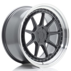 Japan Racing JR-47 19x9.5" (5 hole custom PCD) ET15-35, Hyper Gray