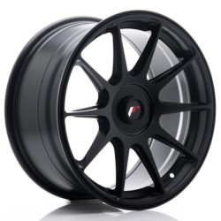 Japan Racing JR-11 17x8.25" (4 & 5 hole custom PCD) ET35, Flat Black