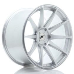 Japan Racing JR-11 Extreme Concave 20x11" (5 hole custom PCD) ET20-30, Silver