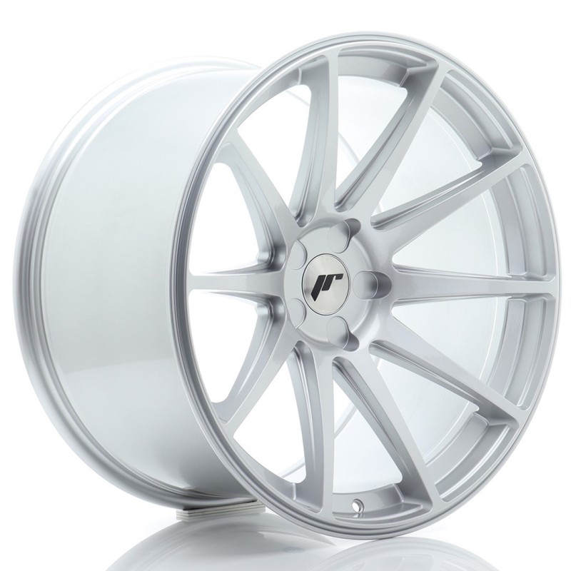 Japan Racing JR-11 Extreme Concave 20x11" (5 hole custom PCD) ET20-30, Silver