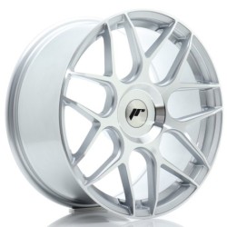 Japan Racing JR-18 18x8.5" (4 & 5 hole custom PCD) ET20-45, Silver