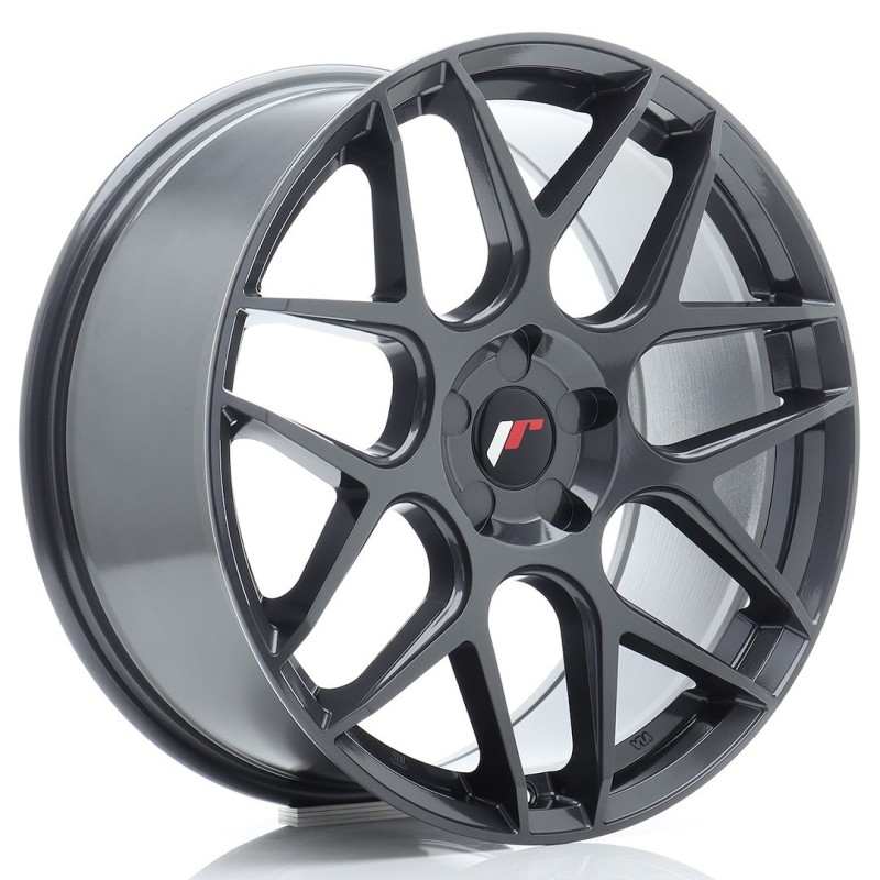 Japan Racing JR-18 19x8.5" (5 hole custom PCD) ET20-45, Hyper Gray